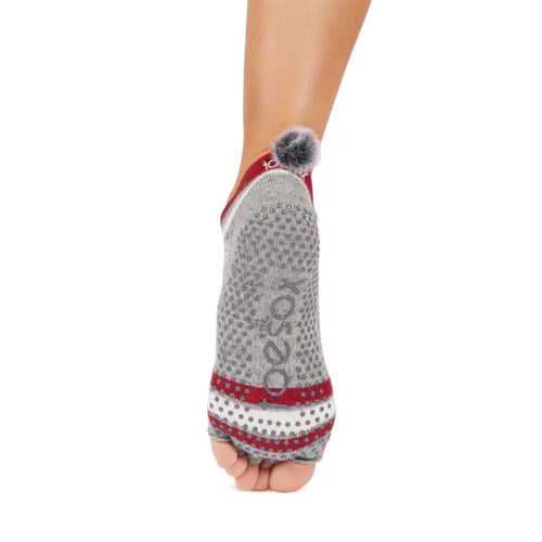 Bellarina Half Toe Grip Socks - Snowdrift (Barre / Pilates)