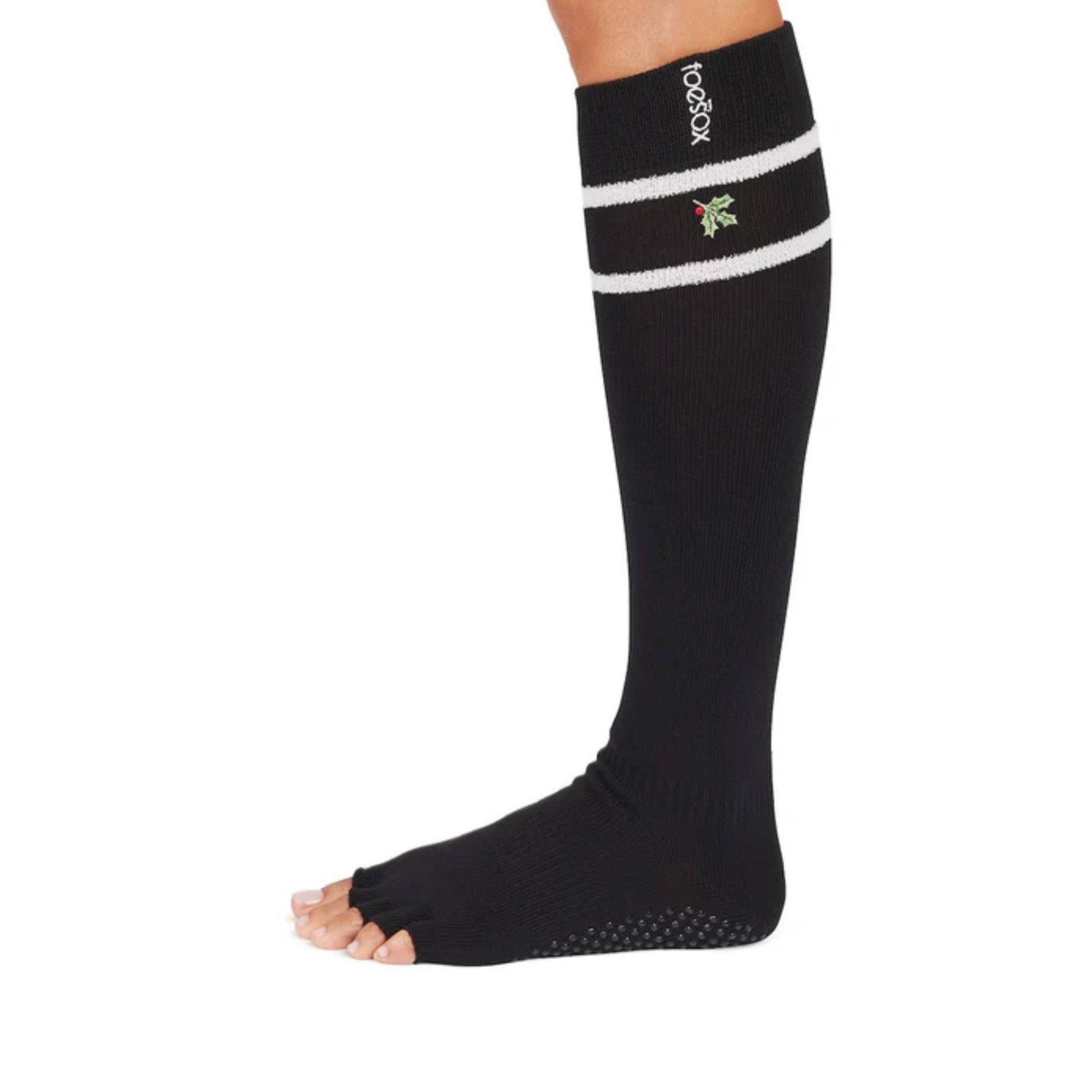 Scrunch Half-Toe Knee high Grip Socks (Barre / Pilates)
