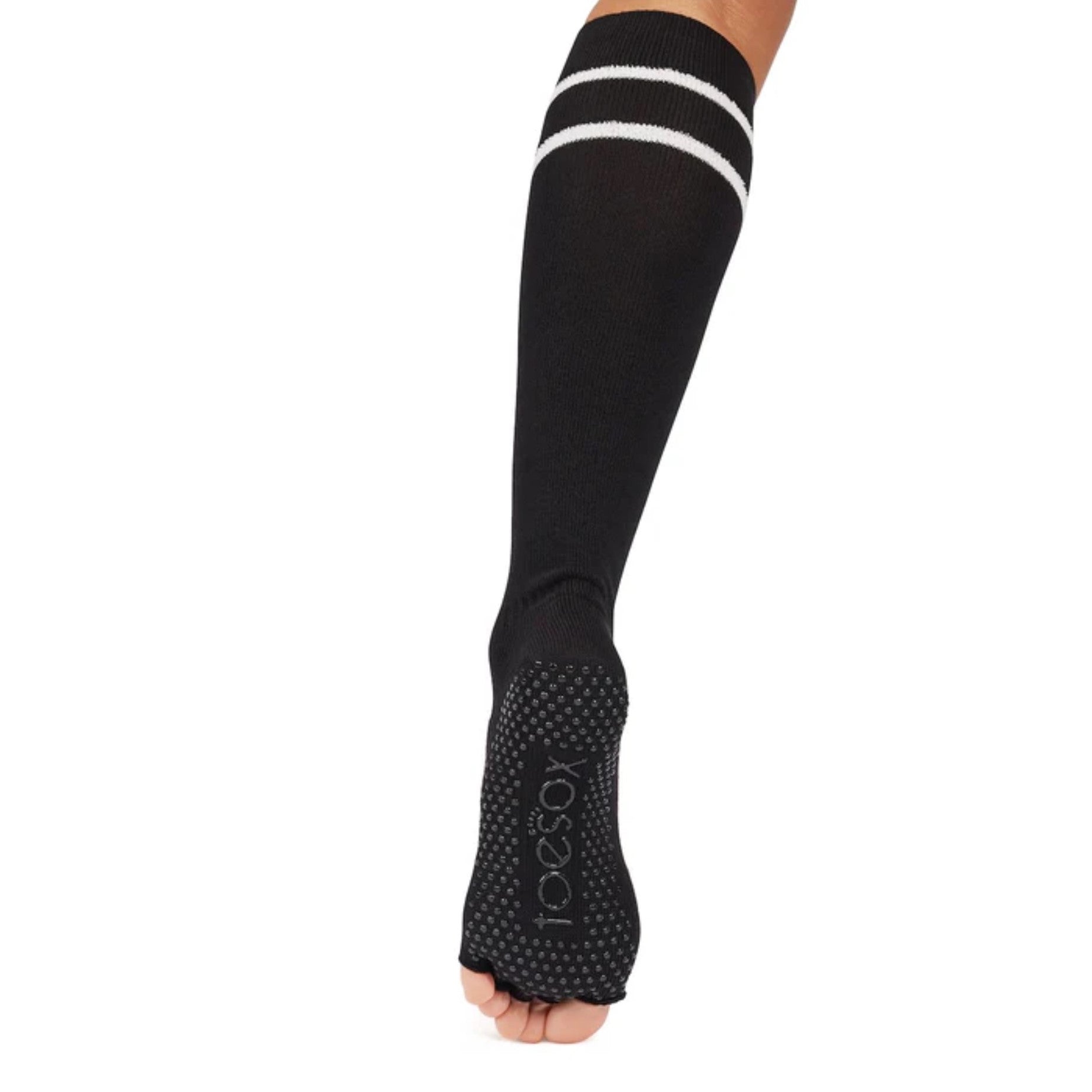 Scrunch Half-Toe Knee high Grip Socks (Barre / Pilates)