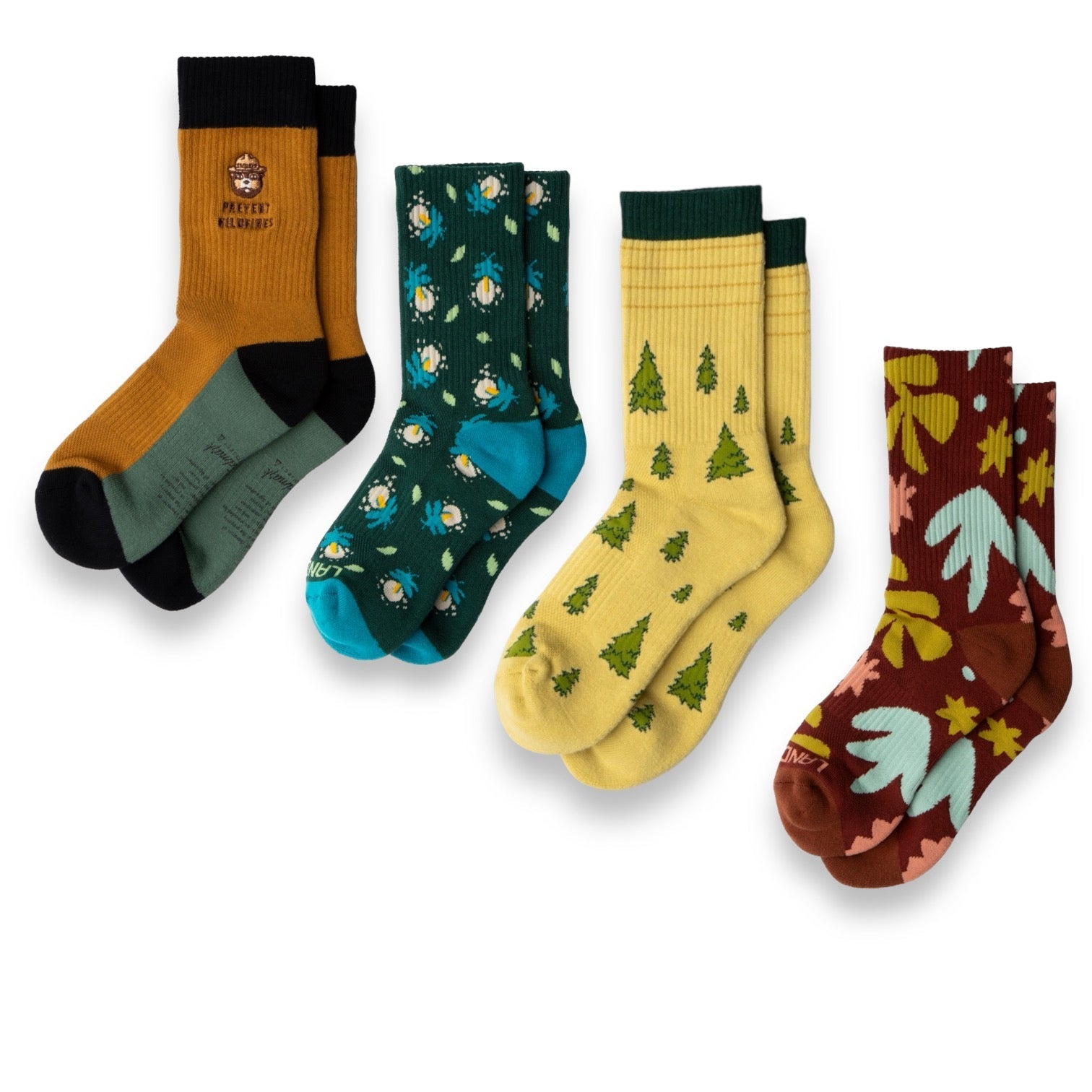 Tread Lightly Unisex Camp Socks (Various Sizes)