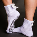 Bow - Ankle Grip Sock (Barre / Pilates)