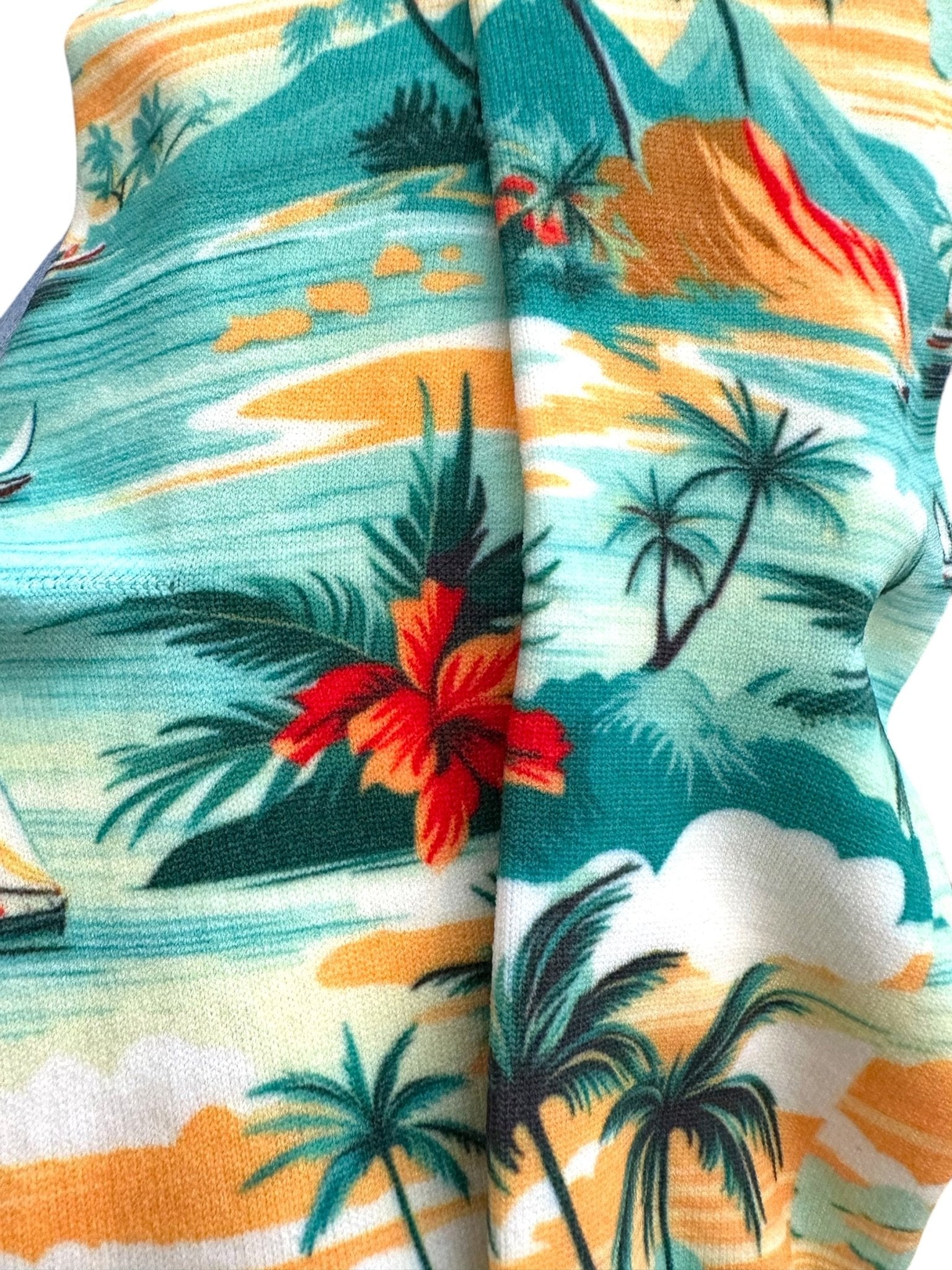 Tropical Palms Printed Unisex Socks