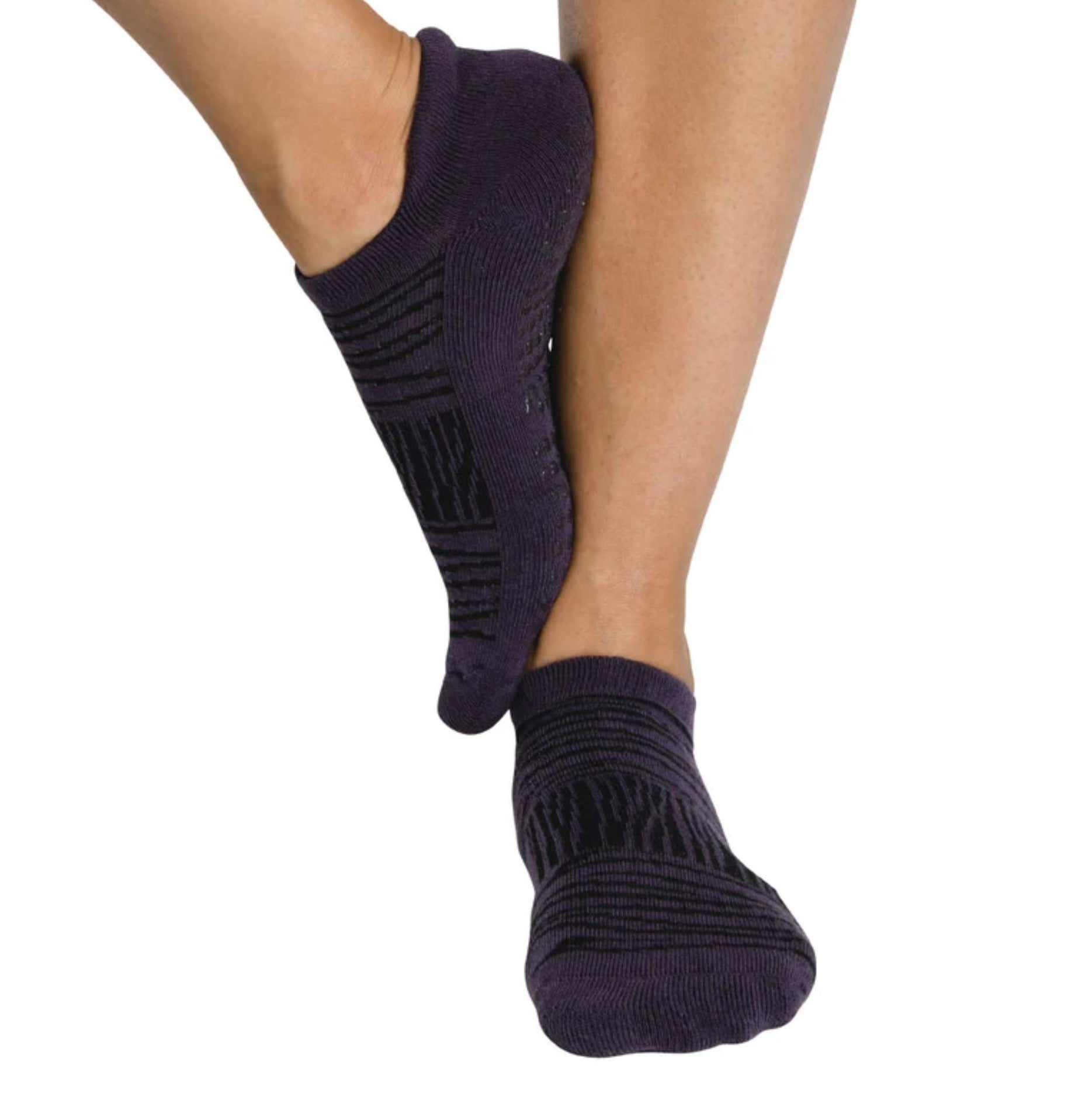 Tab Closed Toe Grip Socks -Wild Power 2 Pack (Barre / Pilates)