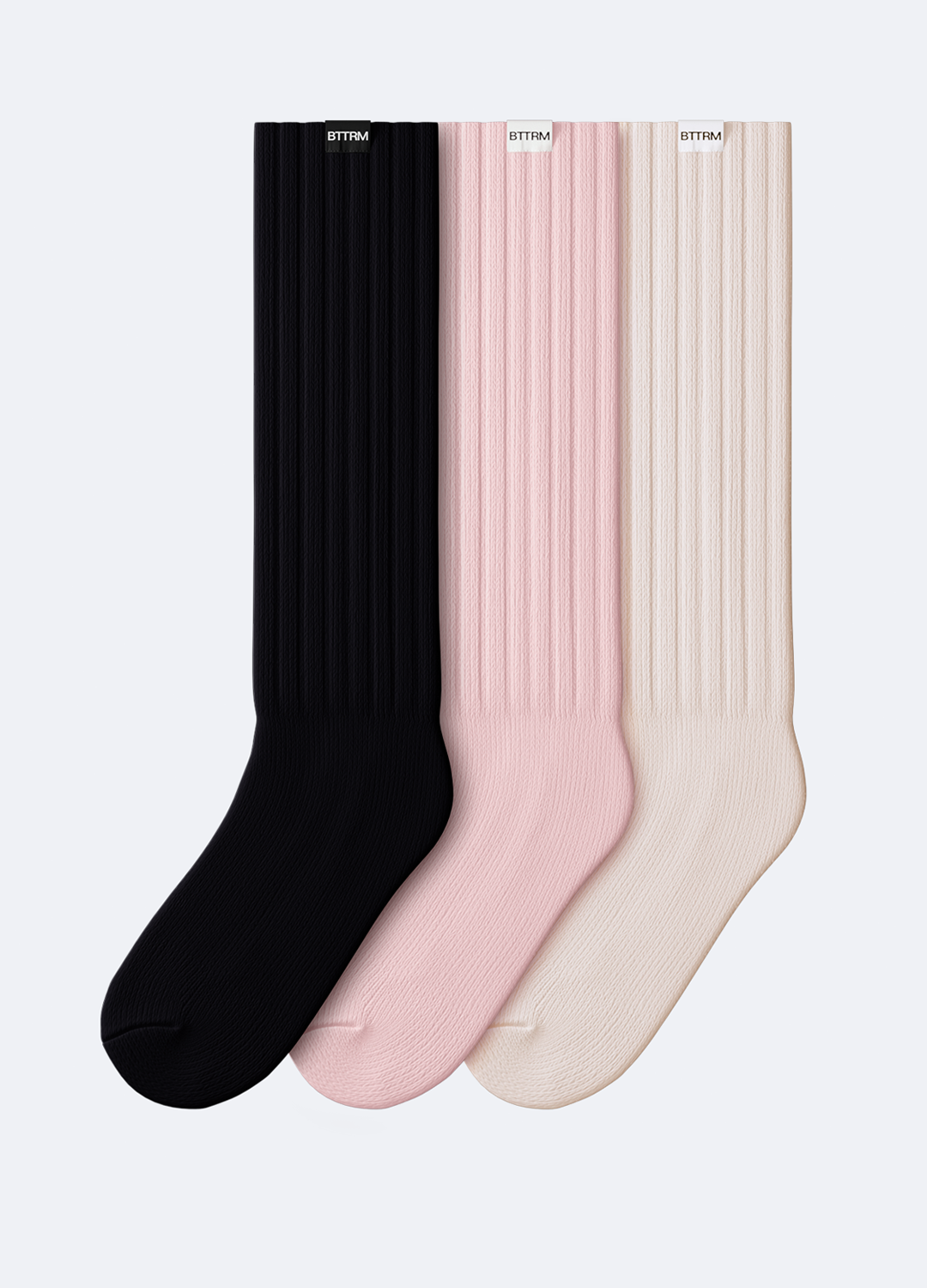 Unisex Cotton Slouch Socks I 3-PACK