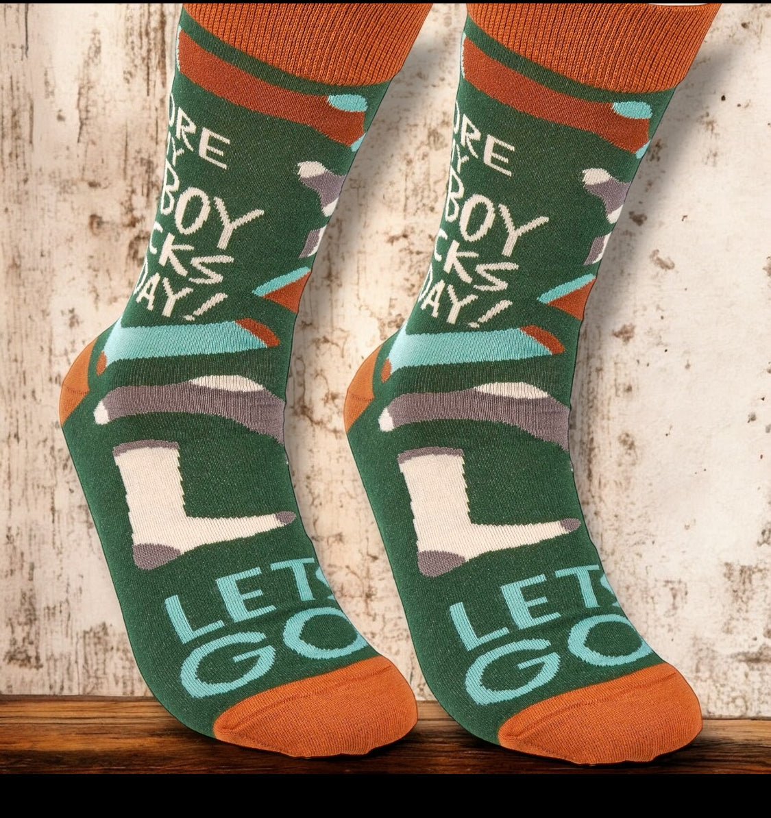 “Wore My Big Boy Socks Today” Socks